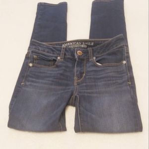 American Eagle Short Skinny Jeans Size 0